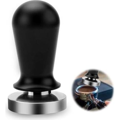 CSPARKV Tamper à café - Presse-café - Presse-café - Presse-café - Tamper à expresso - 51 mm - Presse-café manuel - Accessoires pour (1/4)