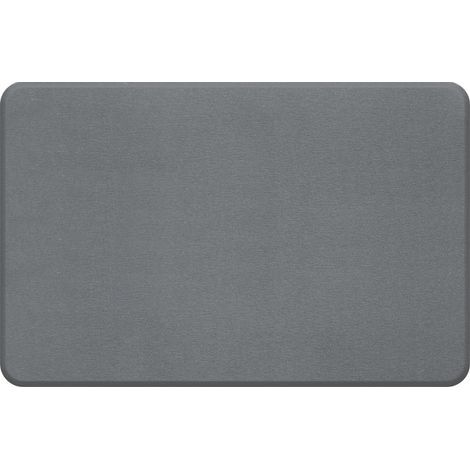 Diatomite bath mat, non-slip, quick-drying bath mat (30 x 20 cm, dark grey) (1/5)