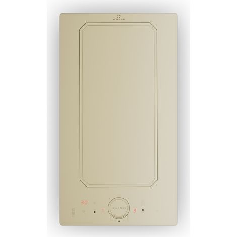 Klarstein – Plaque induction électrique 2 feux 3500W – VarioHeating Flexzone – Smart Touch Control – Minuterie jusqu'à 99 min – Vitrocéramique élégante