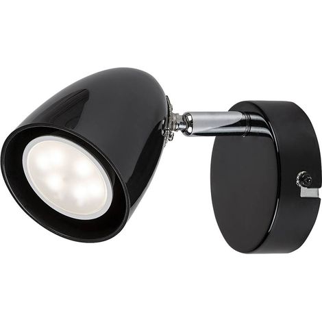 Applique murale noire orientable GU10 5W Rabalux Perico (1/5)