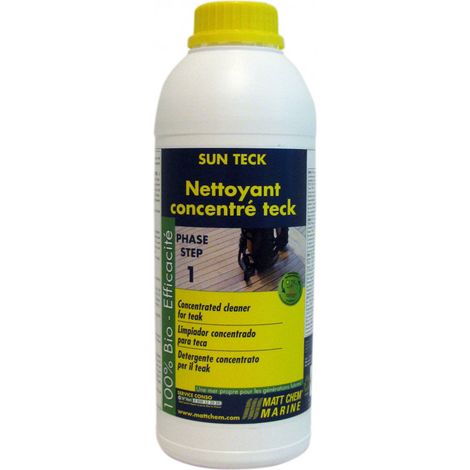 Nettoyant concentre teck - MATT CHEM - 1 l
