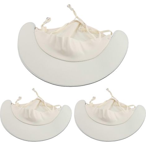 Tour de cou blanc pour sports de plein air, écharpe de vélo coupe-vent, protection solaire estivale, masque de cyclisme en soie glacée (1/5)