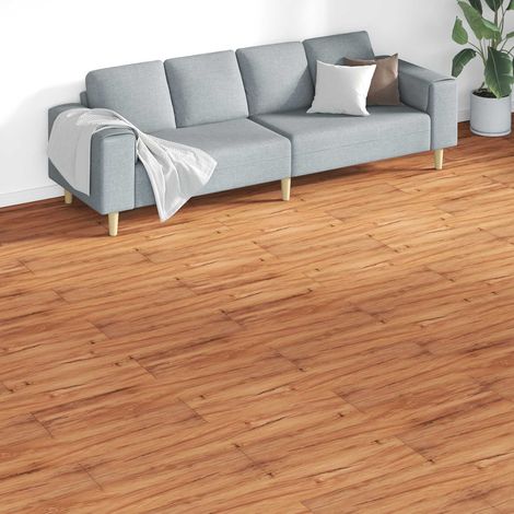 Bodenplanken 18 pcs Braun 5,26 m² PVC