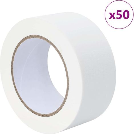 Rubans de masquage pour peintre 50 pcs Blanc 50 mm x 50 m CFW658524 (1/5)