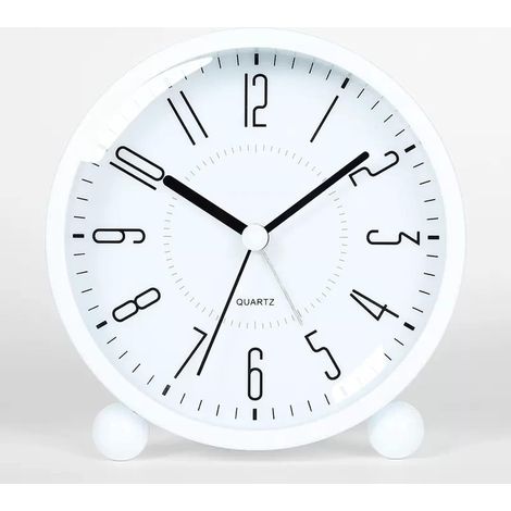 réveil, Réveil à Piles de 11,4 cm, Petite Horloge Chevet (1/5)