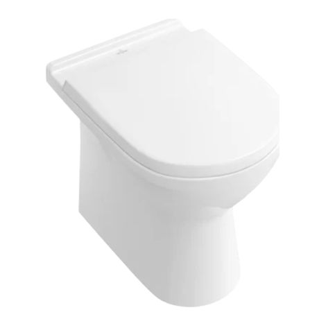 O.novo vaso filo parete bianco alpin SENZA COPRIVASO (1/5)