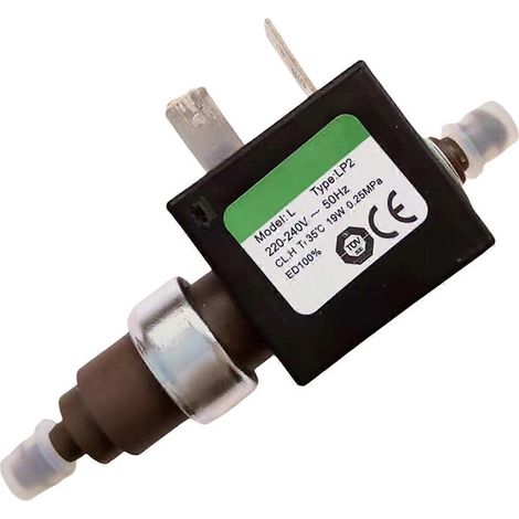 Nouvelle pompe électromagnétique 220 V 19 W pour balai vapeur et fer à repasser vapeur, remplaçant la pompe à eau auto-amorçante CEME E15 19 W. (1/5)