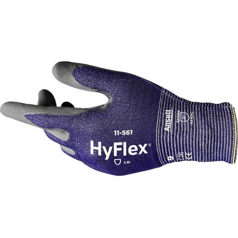 Ansell 11561R100-1P HyFlex® Nylon, HPPE, Basalte, Spandex®, Polyester Gants de travail Taille (gants): 10 EN 388:2016, (1/3)