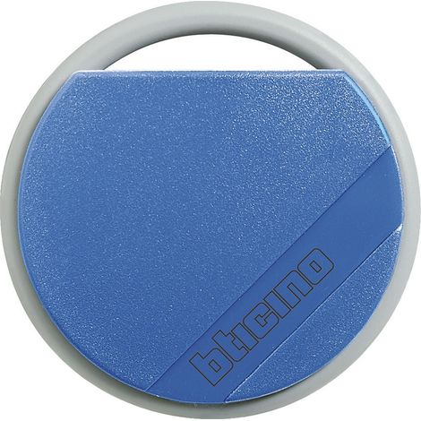 Badge de proximité résidents 13,56 MHz Bleu BTICINO 348203 (1/3)