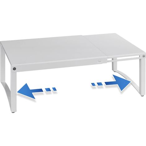 Maximex, Ferro, 30-54 x 15 x 25 cm, Bianco