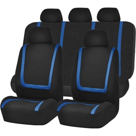 9 Pièces Housse Siège Auto, Spandex Respirant, Protection Complète, Pour Peugeot 106 à 807