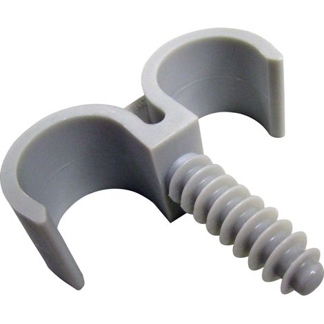 FIX DOUBLE 25 X25 FIXATION MURALE DOUBLE POUR UN CONDUIT COURANT 85190097