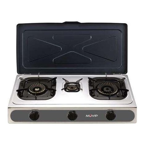 Griglia Muvip Gourmet Grill acciaio inox 71x37 cm
