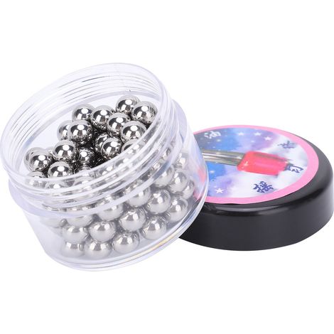 Perles en acier inoxydable 304 pour mélangeur de vernis à ongles, billes industrielles 15/64 (1/5)