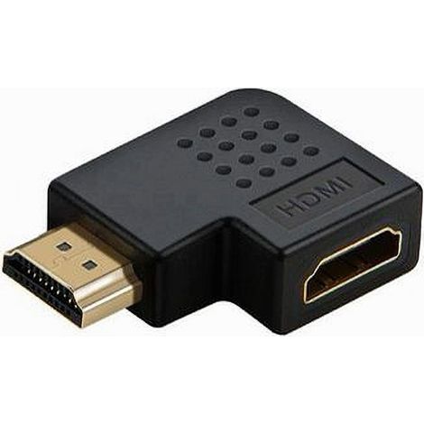 MaxTech - Connettore Adattatore Hdmi Maschio/femmina Angolato Piatto Convertitore Video C-061 - (1/5)