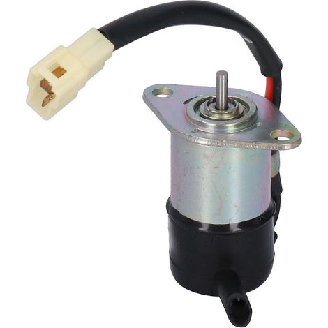Électrovanne d'arrêt de carburant pour moteur d'excavatrice, outil d'arrêt d'urgence 1627160012 DC12V TOSD03101 (1/5)