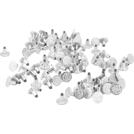 100 crampons antidérapants pour pneus neige, clous universels pour roues, meilleure adhérence, pour quad, SSV et chariot élévateur (1/5)