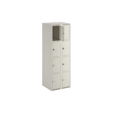 kaiserkraft Armadietto a 4 scomparti Fydor 2 scomparti (1/4)