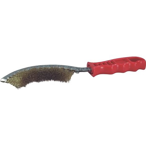 Brosse souple concave