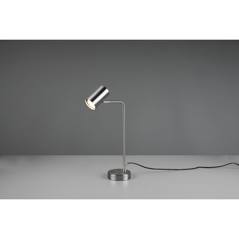 Marley Nickel Spot Zylinder-Tischlampe H45 Trio Lighting (1/5)