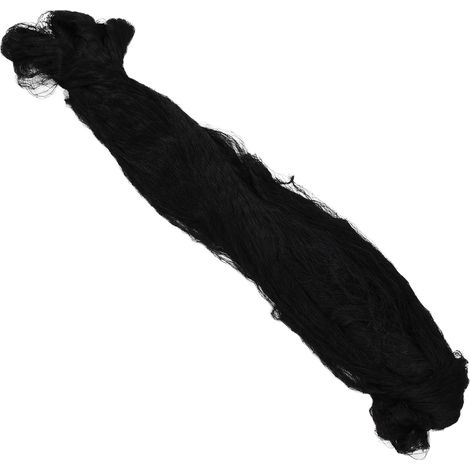 Hochfestes schwarzes Nylon-Vogelnetz, 15 x 7,5 m, für Obstgärten, Vogelschutz, Insektenschutz, Teiche und Viehhaltung (Maschenweite 2,5 x 2,5 cm, 7,5 x 15 m) (1/5)