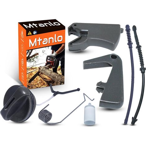 Pour Husqvarna 445 445E 450 450E pour pièce de tronçonneuse, kit de gâchette de l'accélérateur, 544099801, 544099701, 544099901, 544128601, 577535101, 577535101 (1/5)