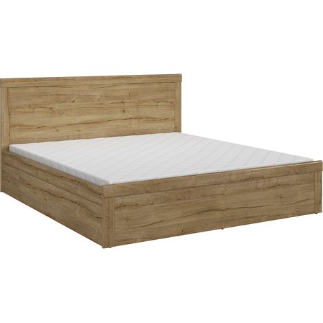 Bett 180x200 inkl. Lattenrost und Schubladen Hella Holz
