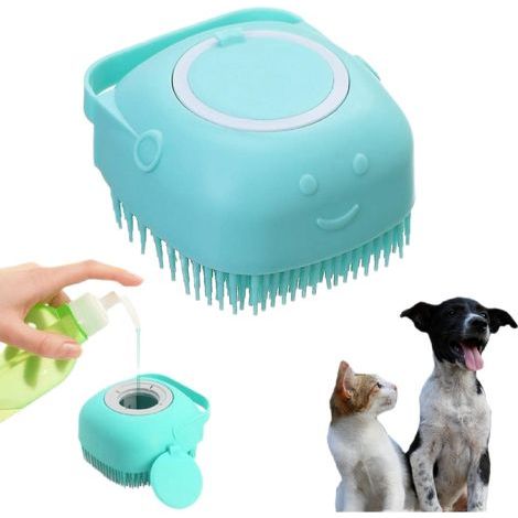 Bath brush for dogs and cats