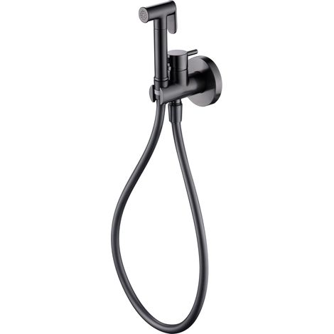 Grifo empotrado de bidé múnich black gun metal [ IMEX® ]