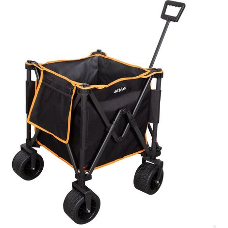 Aktive Multifunktionswagen Orange Klappbar und Robust