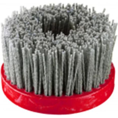 Brosse nylon pour lustreuse 130 mm grain 46
