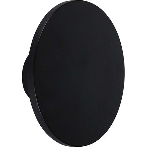 V-TAC VT-8612B LED-Deckenleuchte rund Wandleuchte indirektes Licht 12W schwarzes Farblicht 3000k IP65 sku 6787 (1/5)