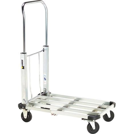 Brouette Pliante en Acier Aluminium avec Plateforme Extensible (1/2)