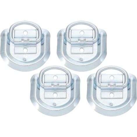 4Pcs D Ring Tie Down Ring For Trailer Stainless Steel Trailer Accessories For Truck Caravan And Cargo Transport (1/5)