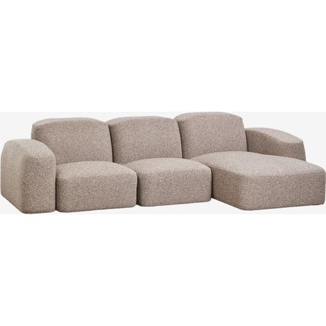 Divano componibile Bastian chaise longue destro a 3 pezzi SKLUM (1/5)