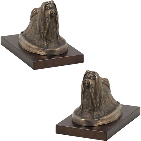 Shih Tzu, Shi tsu, Shi-Tzu, Szi-cu, Szitzu - Hundestatuette, Bürofigur, Trophäe für eine Hundeausstellung von Art-Dog