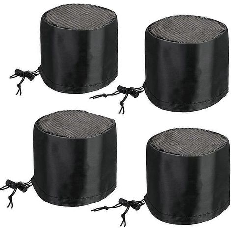 4 lot Grow Tent Vent Covers 6 pouces Duct filtre Vent Covers Grow Tent Ventilation accessoires (1/5)