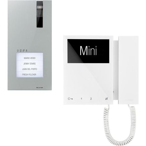 Comelit 8461M Kit Monofamiliare con Pulsiera Quadra e Monitor Mini (1/7)