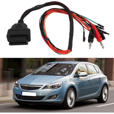 Werkzeug für die Kfz-Reparatur: OBD2-Diagnoseadapter, MPPS V18 OVD-Splitter, dreiadriges Kabel, ECU-Prüfstandanschlusskabel (Referenz: MPPS-Jumper) (1/5)