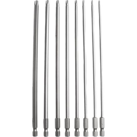 de 8 embouts de tournevis Torx de 200 mm de long avec tige (1/5)