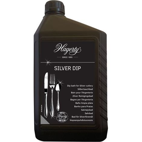 Nettoyant argent Silver Dip 2L – Élimine stries et saleté – Restaure éclat d'origine – Pour objets en argent et plaque d'argent – Hagerty (1/5)