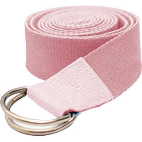 Sangle De Yoga - Boucle D-Ring Réglable - Pour Étirements Quotidiens, Yoga, Pilates Et Fitness - 250 cm × 3,8 cm - 1 Pièce (1/5)