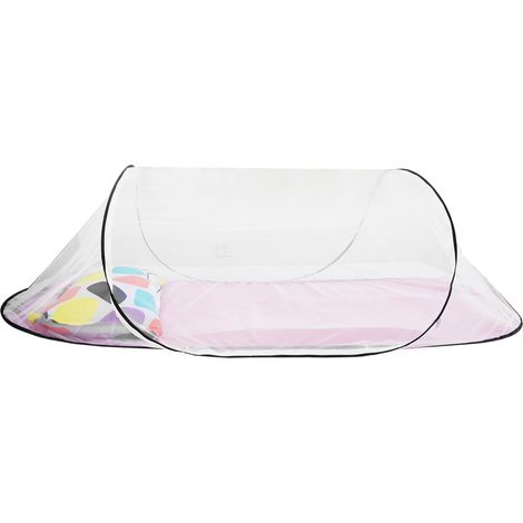 Moustiquaire de Voyage Pop-up, Moustiquaire de Lit Pliable,Ultra Légère Tente de Camping Portable Mosquito Net Familial Convient pour Camping Chambre à Coucher, ExtéRieur (200 x 80 x 56 cm)