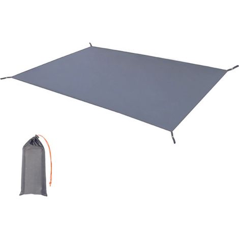 Bâche camping imperméable épaisse, tapis pique-nique, tente, auvent solaire. Multifonctionnelle, résistante, pour randonnée, voyage, trekking. (1/5)