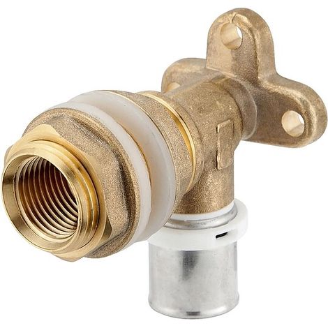Press-Wanddurchführung mit Innengewinde - 20 x 2,0 mm - 1/2 Zoll IG für MV-Rohr