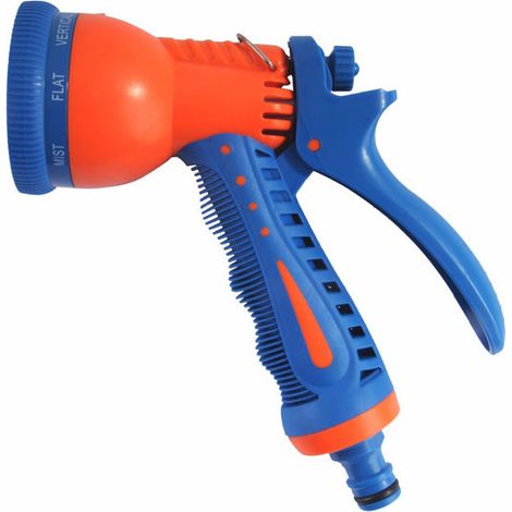 IDROPISTOLA MULTIFUNZIONE CON INNESTO RAPIDO 8 GETTI 5 PZ FER 296670