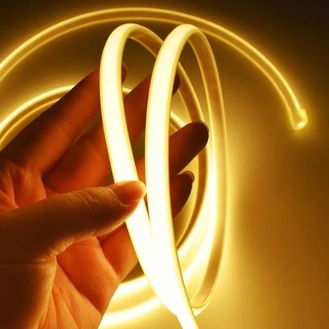 Ruban LED COB 288LED/m Milky 50M 220V - Blanc Chaud  - SILUMEN
