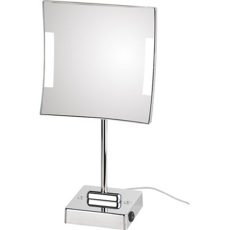 KOH-I-NOOR Quadrolo led c62/1kk3 specchio ingranditore x3 da tavolo illuminazione a led alimentazione con spina codice prod: C62/1KK3