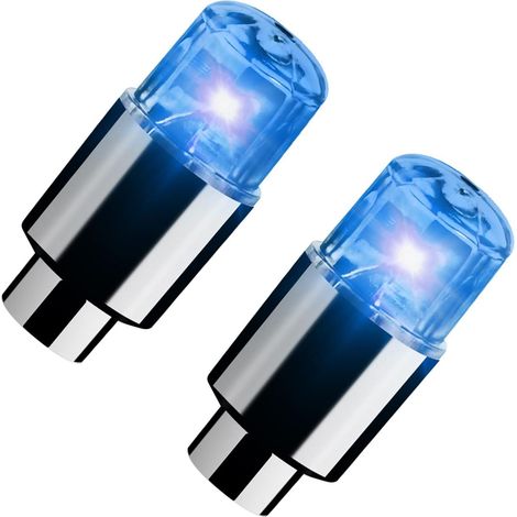 CCYKXA Auto-Radbeleuchtung  LED-Reifenventilkappen – Reifenventilkappen mit intelligenter Erkennung, wasserdicht, Lampenkappen