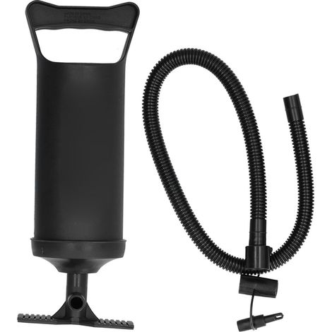 Pompe à main portable à double vitesse avec poignée antidérapante pour bateau gonflable